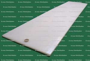 UHMW white sheet .375 inch thick